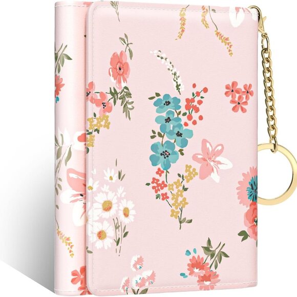 Jewelry - Women's Leather RFID Wallet Small Card Holder Purse with 7 Slots Compact